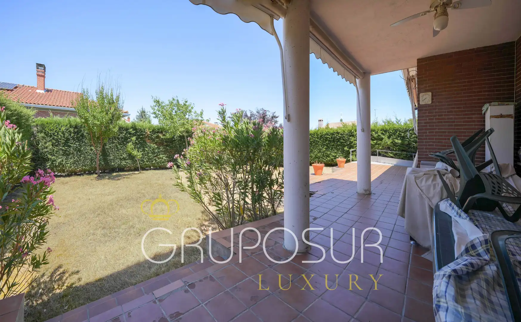 Jardín de Casa o chalet en venta en Boecillo con Calefacción, Jardín privado y Terraza