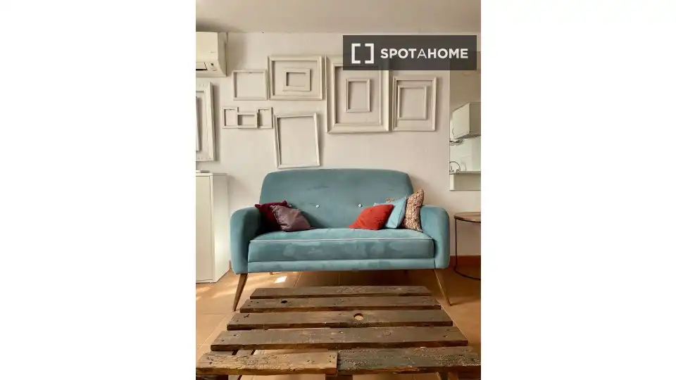 Habitación de Estudio para compartir en Catarroja con Aire acondicionado, Calefacción y Terraza