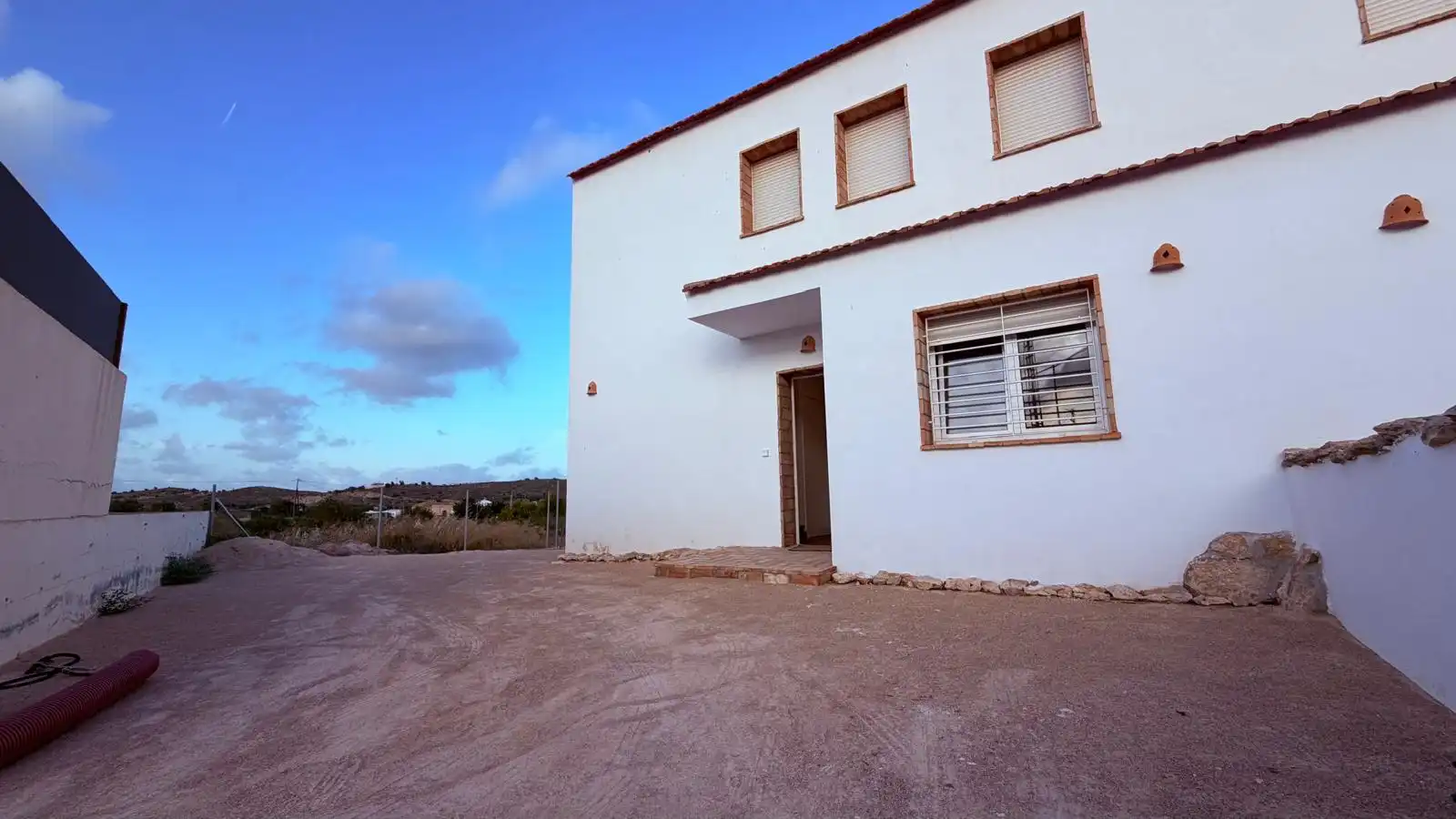 Vista exterior de Finca rústica de lloguer en Cartagena amb Aire condicionat, Calefacció i Jardí privat