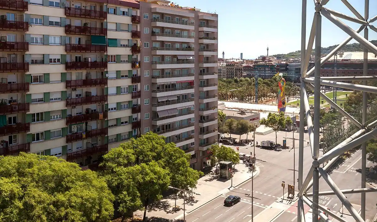 Außenansicht von Büro zur Miete in Barcelona mit Heizung