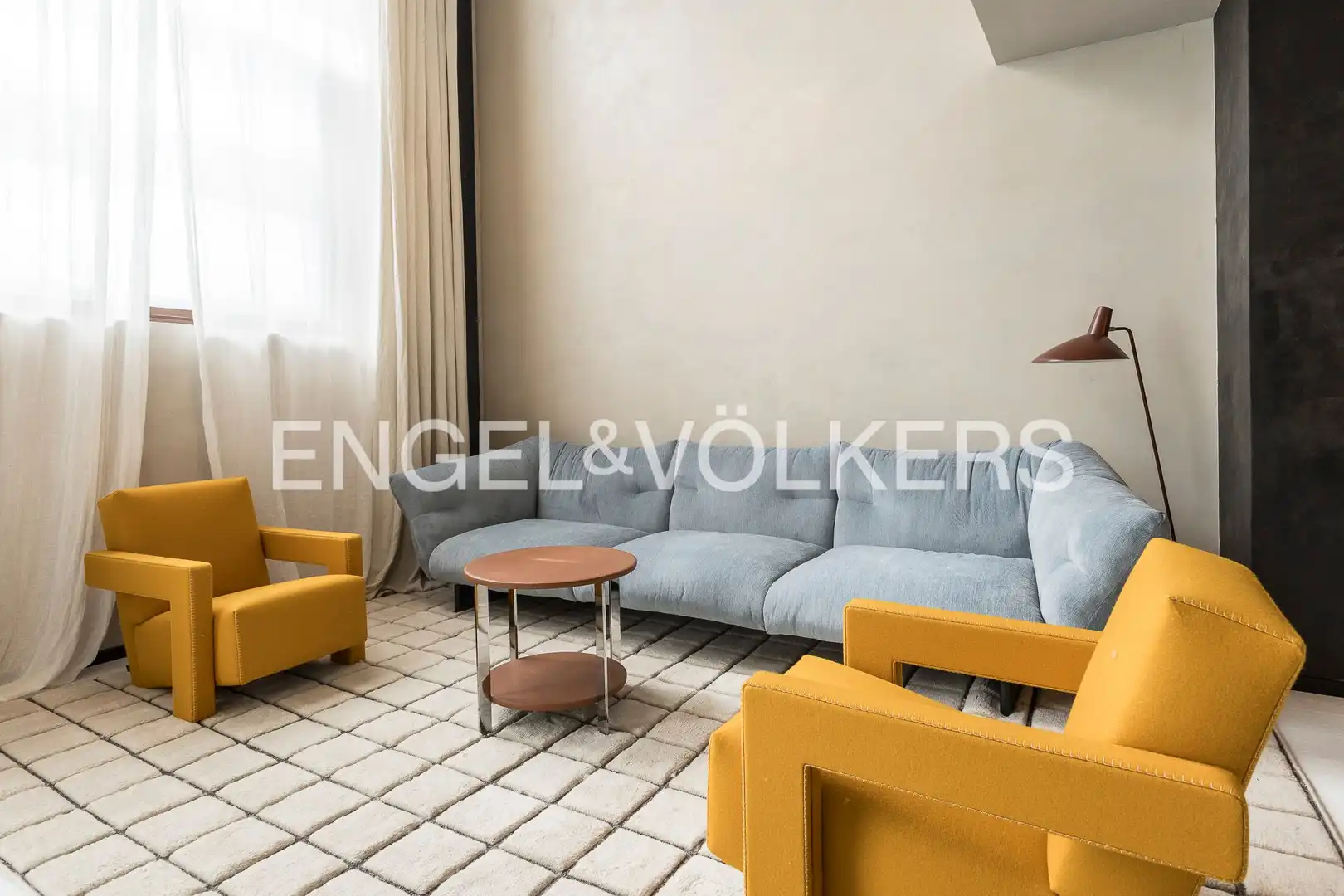 Wohnzimmer von Wohnung zur Miete in Barcelona mit Klimaanlage, Heizung und Parkett