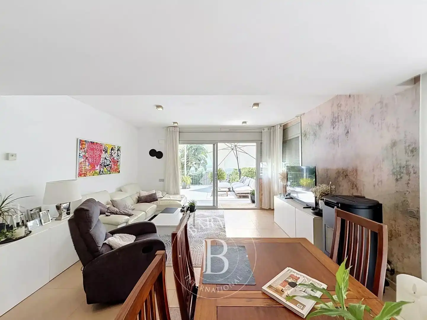 Jardín de Casa adosada en venta en Mataró con Aire acondicionado, Calefacción y Jardín privado