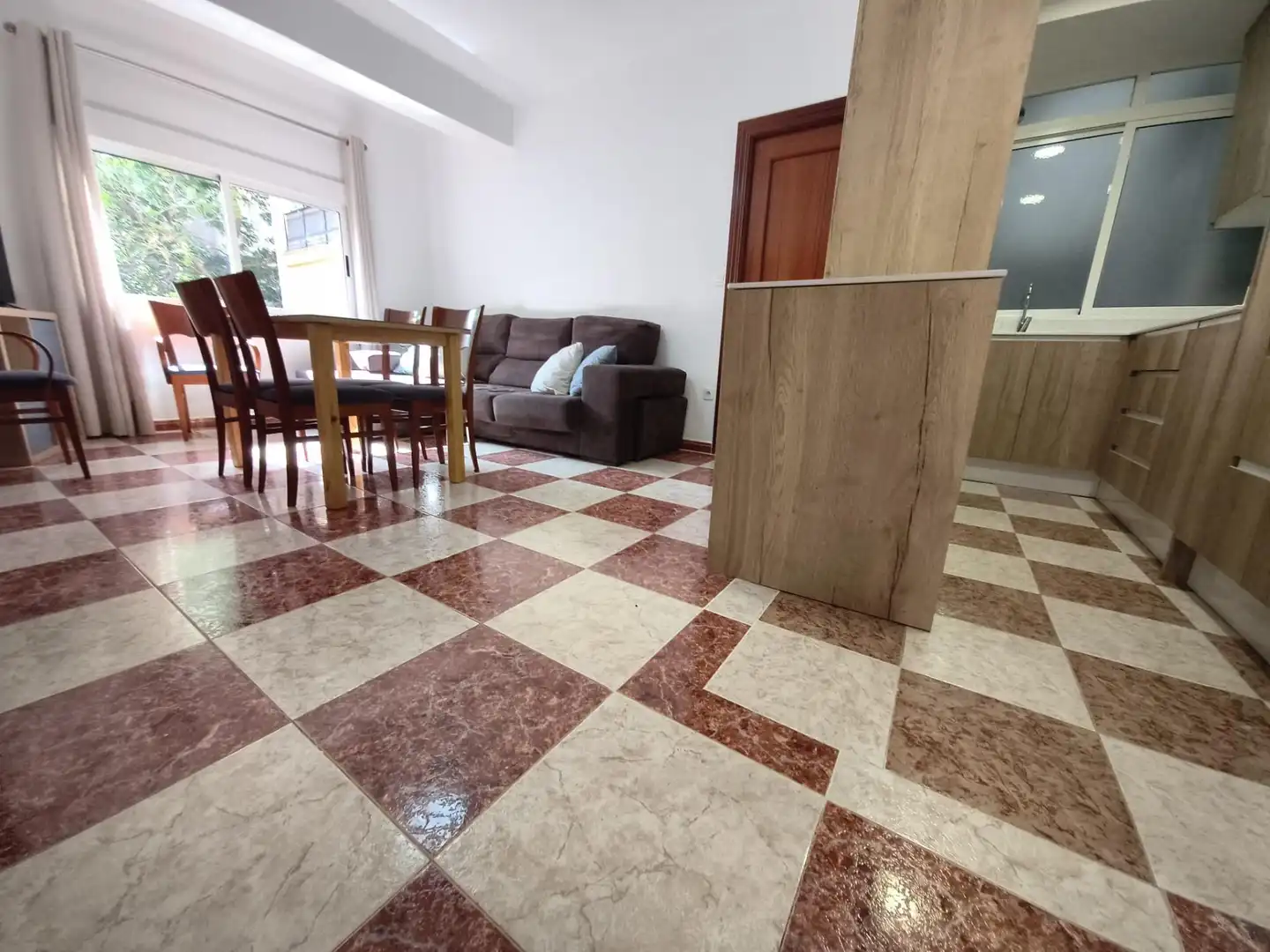 Sala de estar de Piso de alquiler en Granada con Terraza y Amueblado
