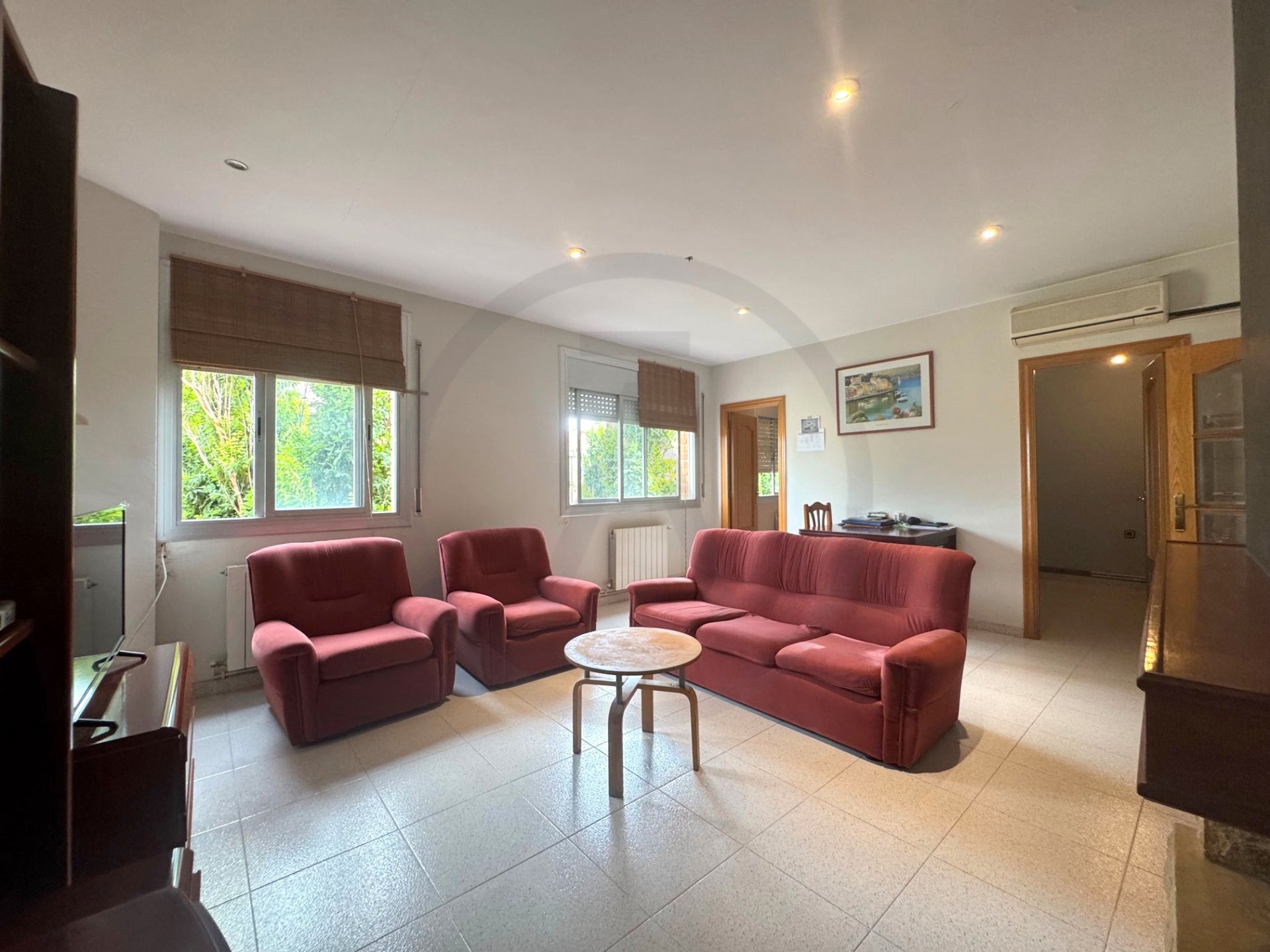 Living room of Flat for sale in Terrassa  with Air Conditioner, Heating and Storage room