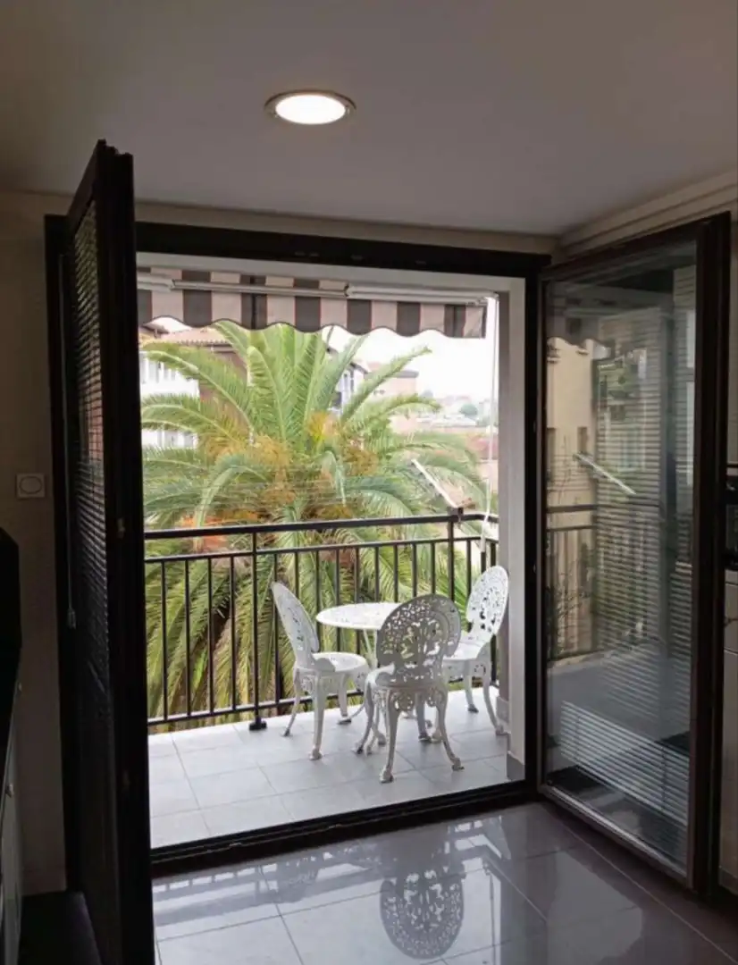 Terraza de Apartamento para compartir en Hernani con Aire acondicionado, Terraza y Amueblado