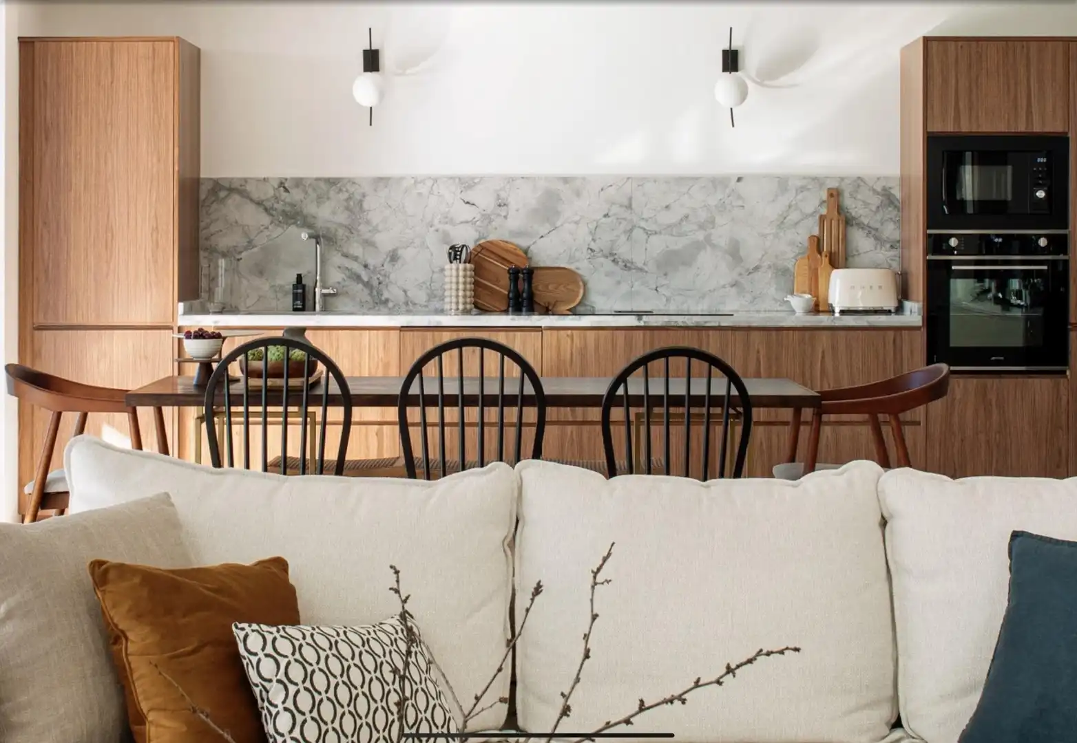 Kitchen of Houses for sale in Calpe / Calp  with Air Conditioner, Heating and Private garden