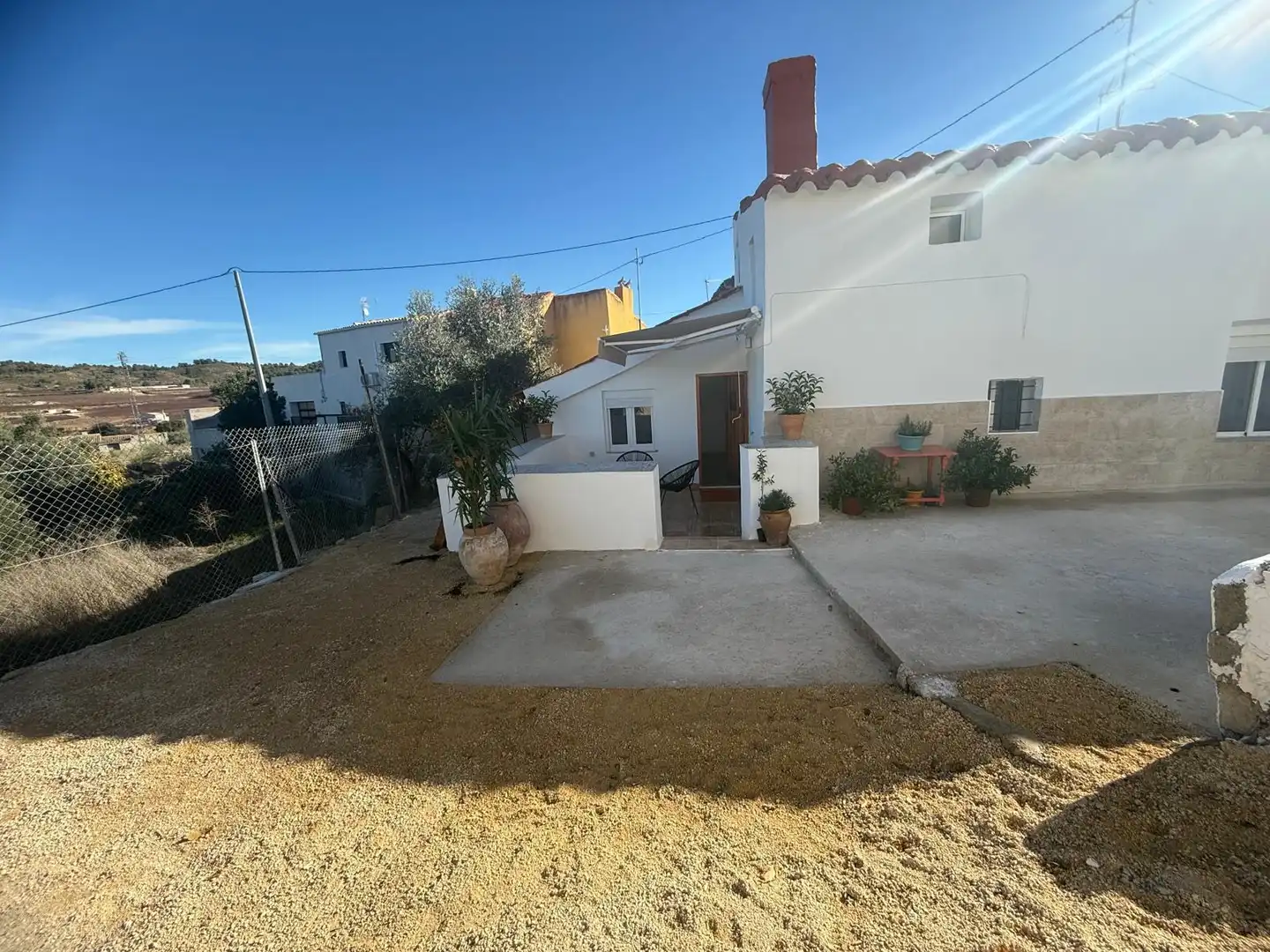 Vista exterior de Casa o xalet en venda en Cehegín amb Aire condicionat, Jardí privat i Terrassa