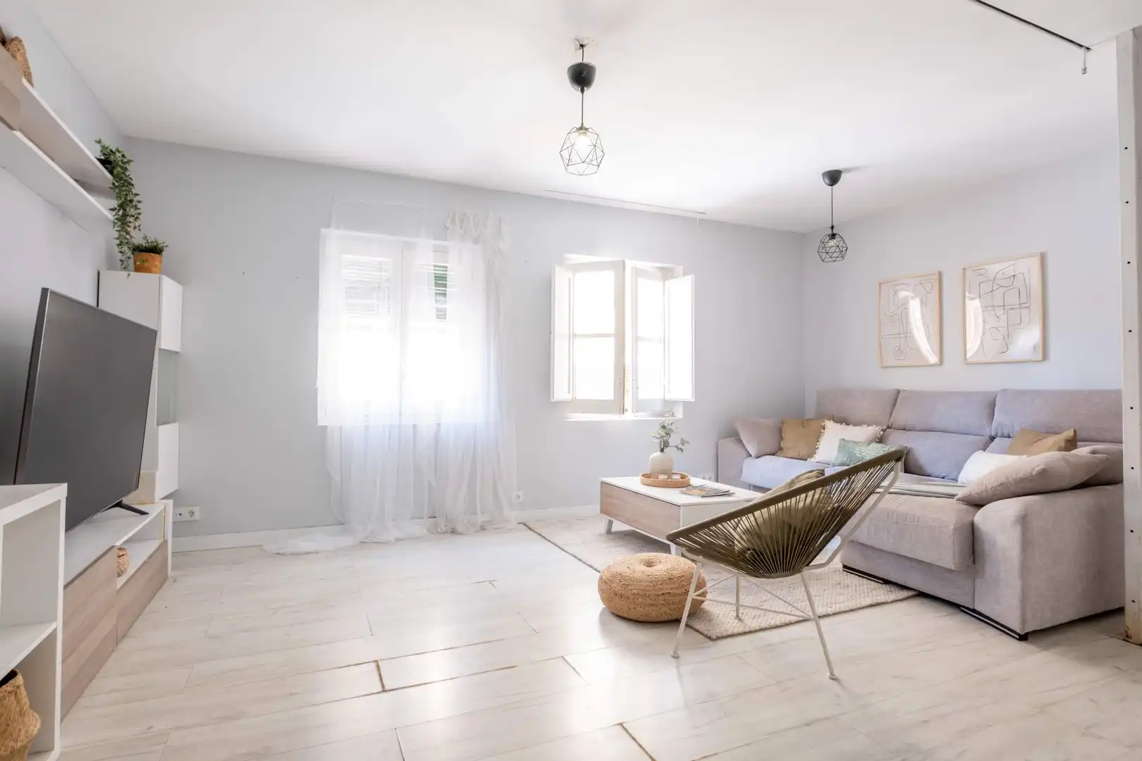 Living room of Flat for sale in Zaragoza