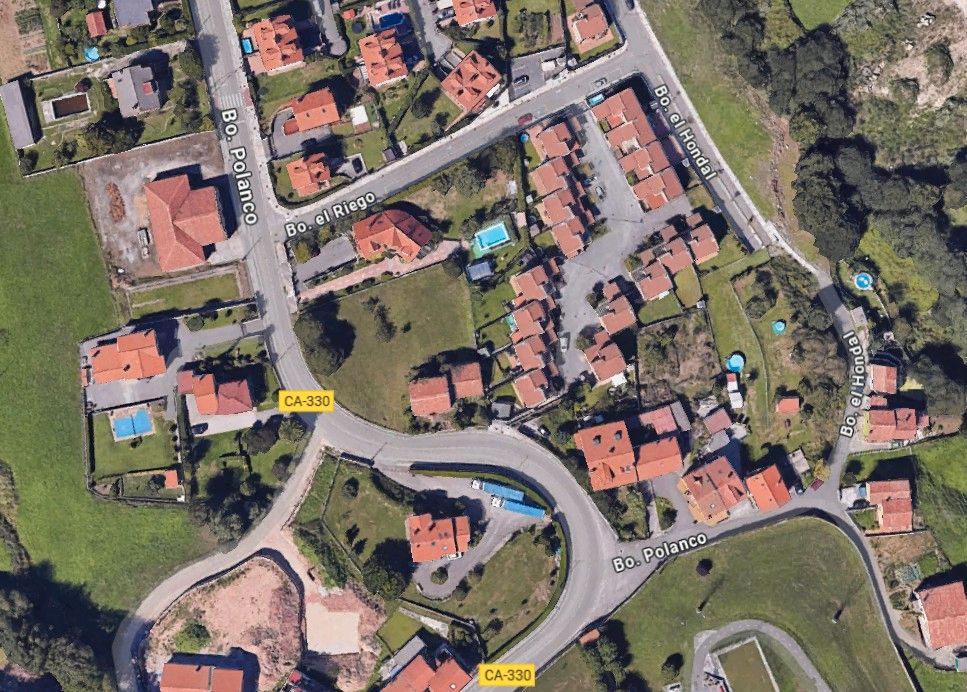 Vista exterior de Casa o xalet en venda en Polanco amb Calefacció, Jardí privat i Terrassa