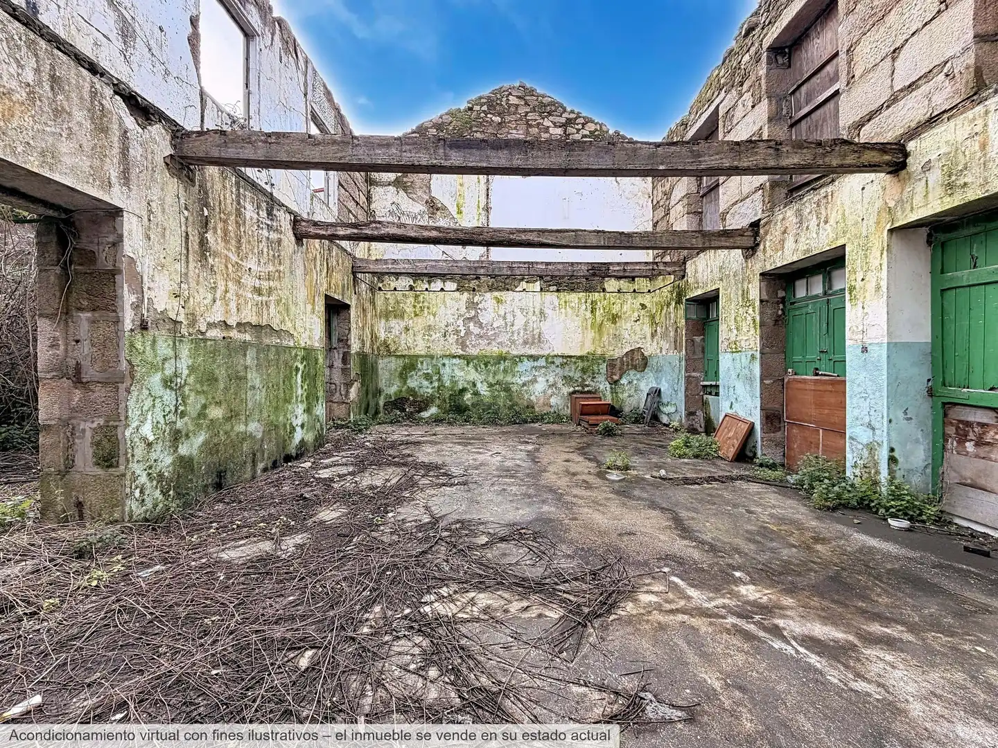 Vista exterior de Casa adosada en venta en Cambados con Aire acondicionado, Calefacción y Terraza