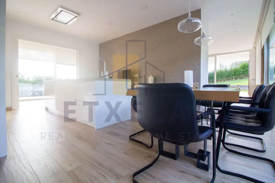 Dining room of Houses for sale in Berriz  with Heating, Private garden and Swimming Pool