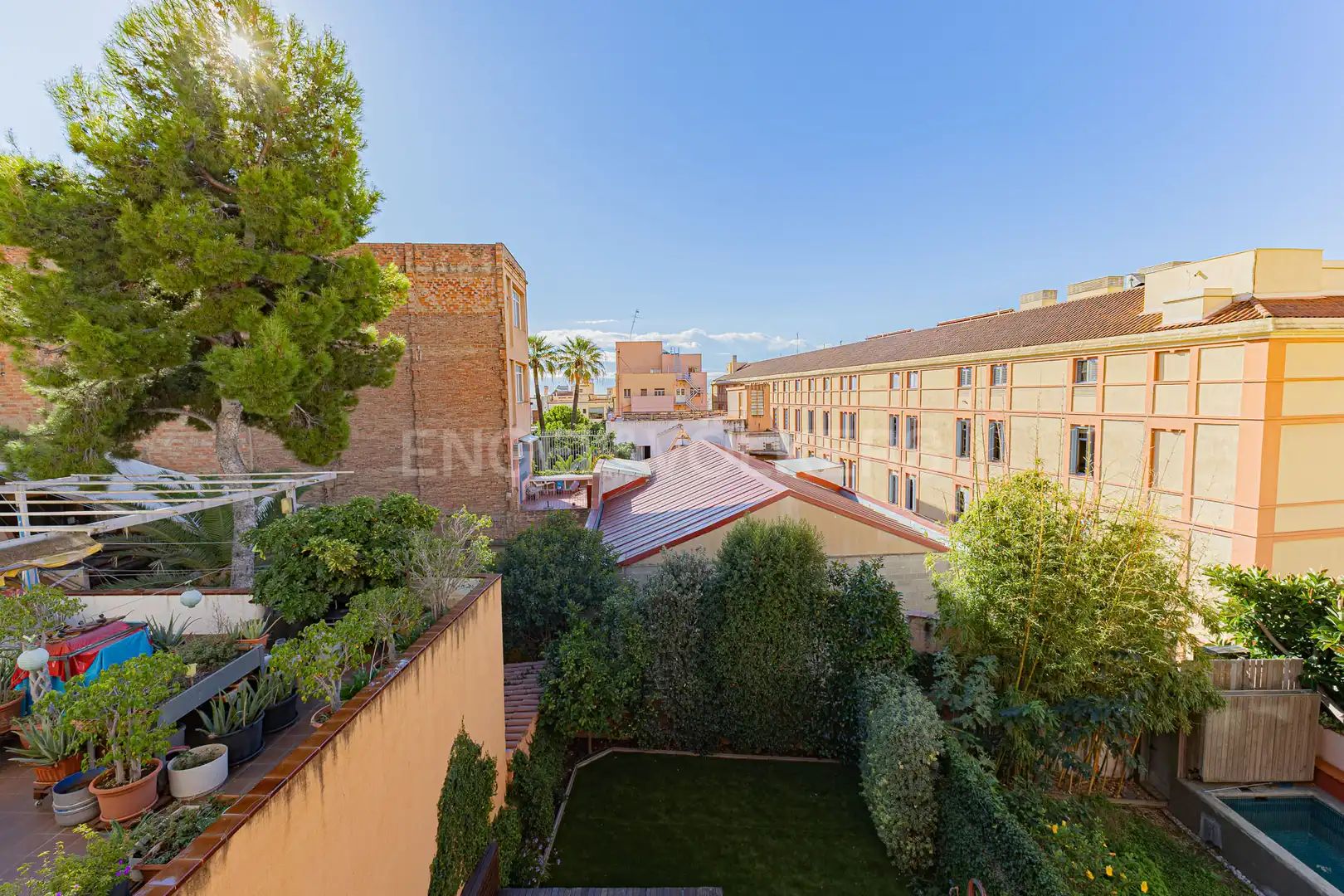 Exterior view of Houses for rent in Barcelona  with Air Conditioner, Heating and Private garden