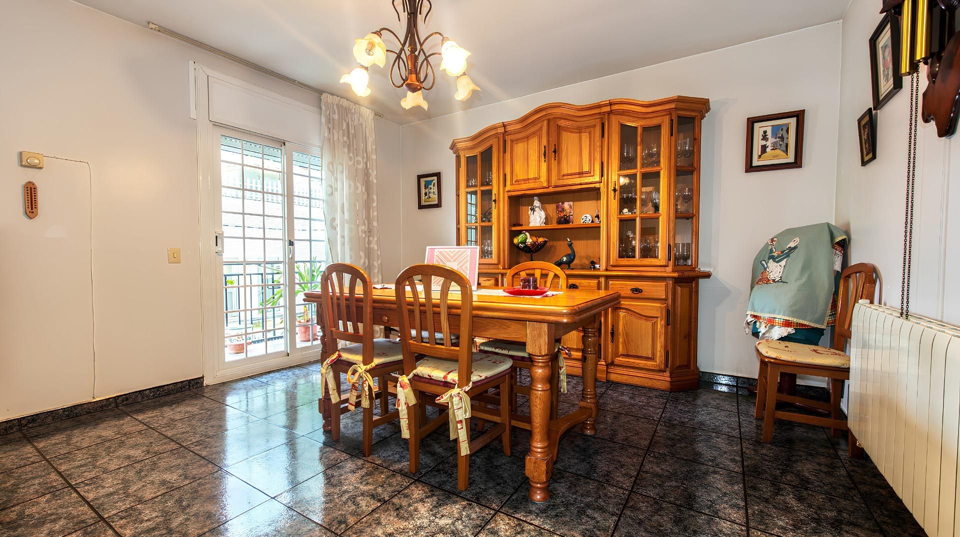 Dining room of Single-family semi-detached for sale in Sant Pere de Ribes  with Heating, Private garden and Furnished