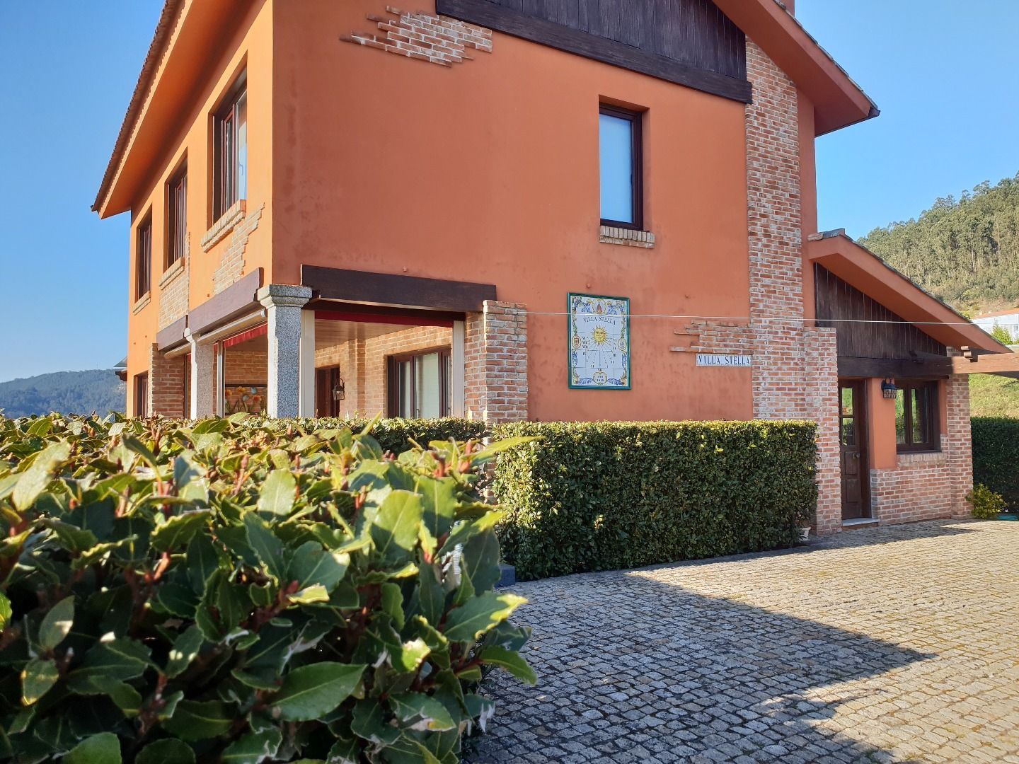 Jardí de Casa o xalet en venda en Nigrán amb Jardí privat, Parquet i Piscina