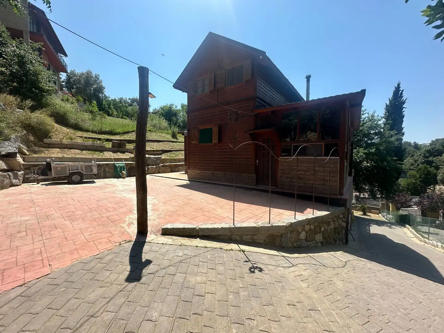 Vista exterior de Casa o chalet en venta en Santa Maria de Palautordera con Calefacción, Jardín privado y Trastero