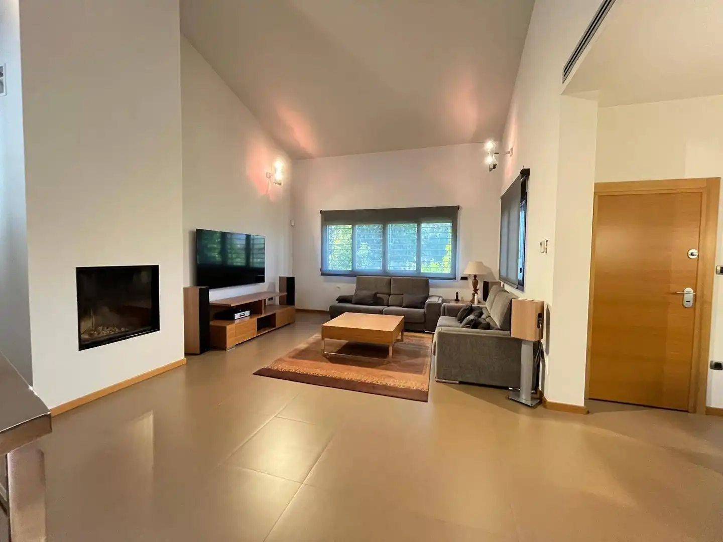 Living room of Houses for sale in Elche / Elx  with Air Conditioner, Private garden and Terrace