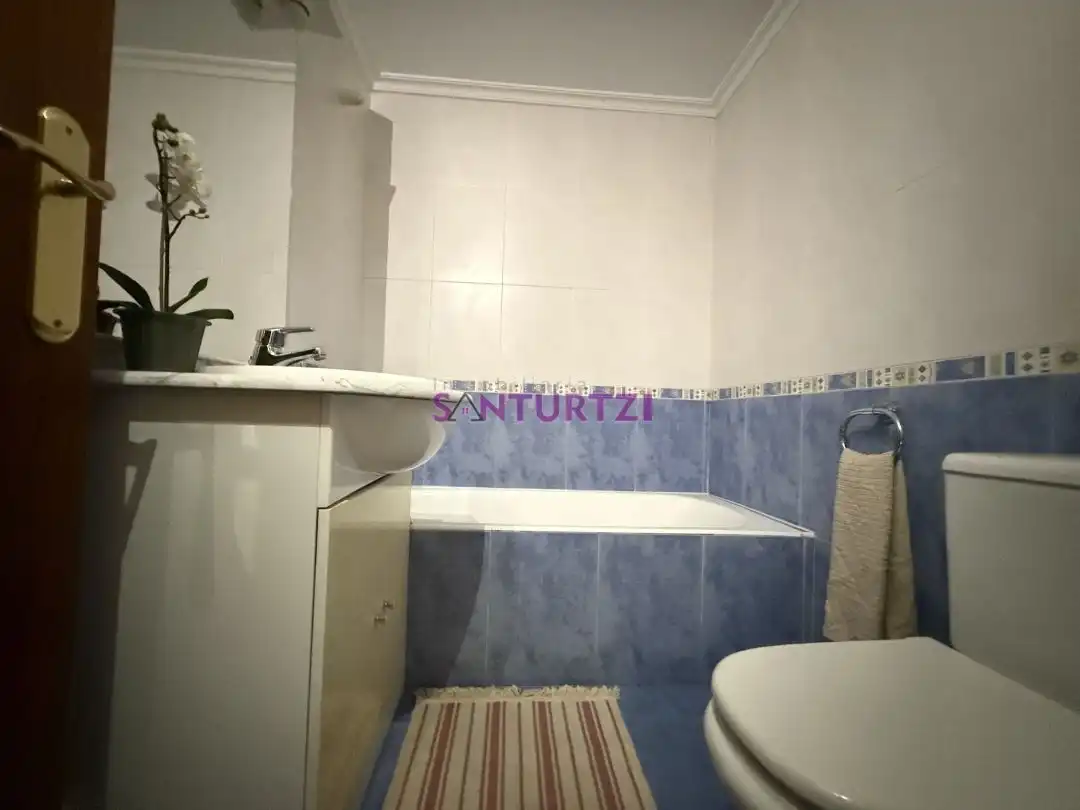 Bathroom of Flat for sale in Santurtzi   with Heating, Terrace and Furnished