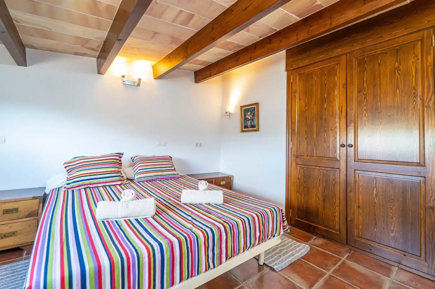Bedroom of Houses for sale in Manacor  with Air Conditioner, Private garden and Terrace