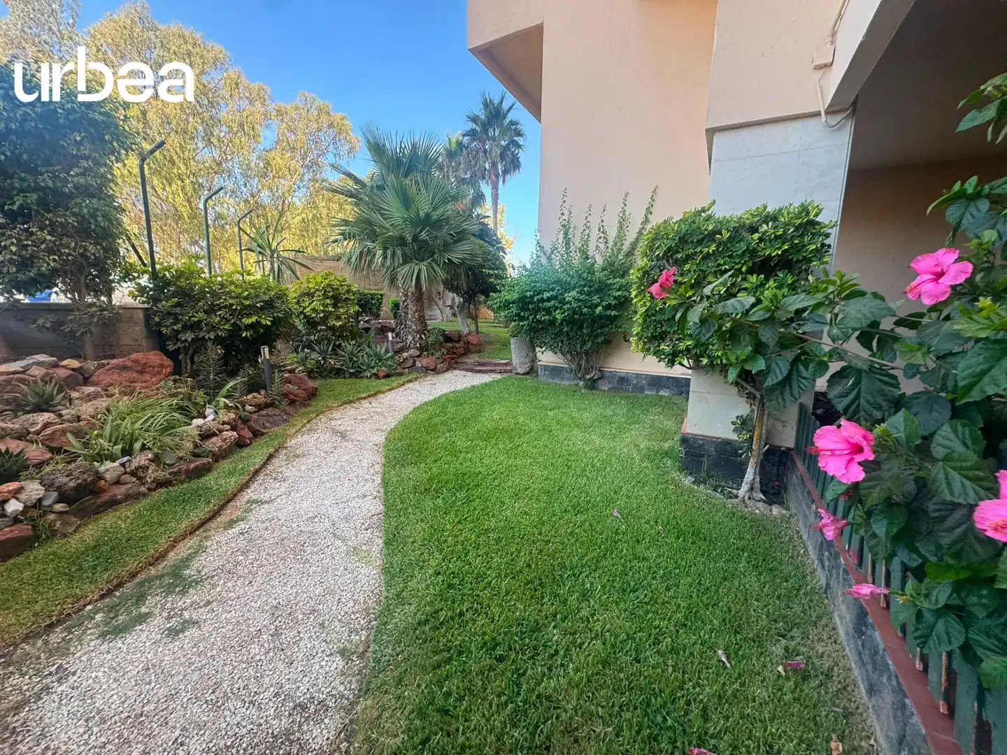 Jardí de Apartament de lloguer en Málaga amb Piscina comunitària