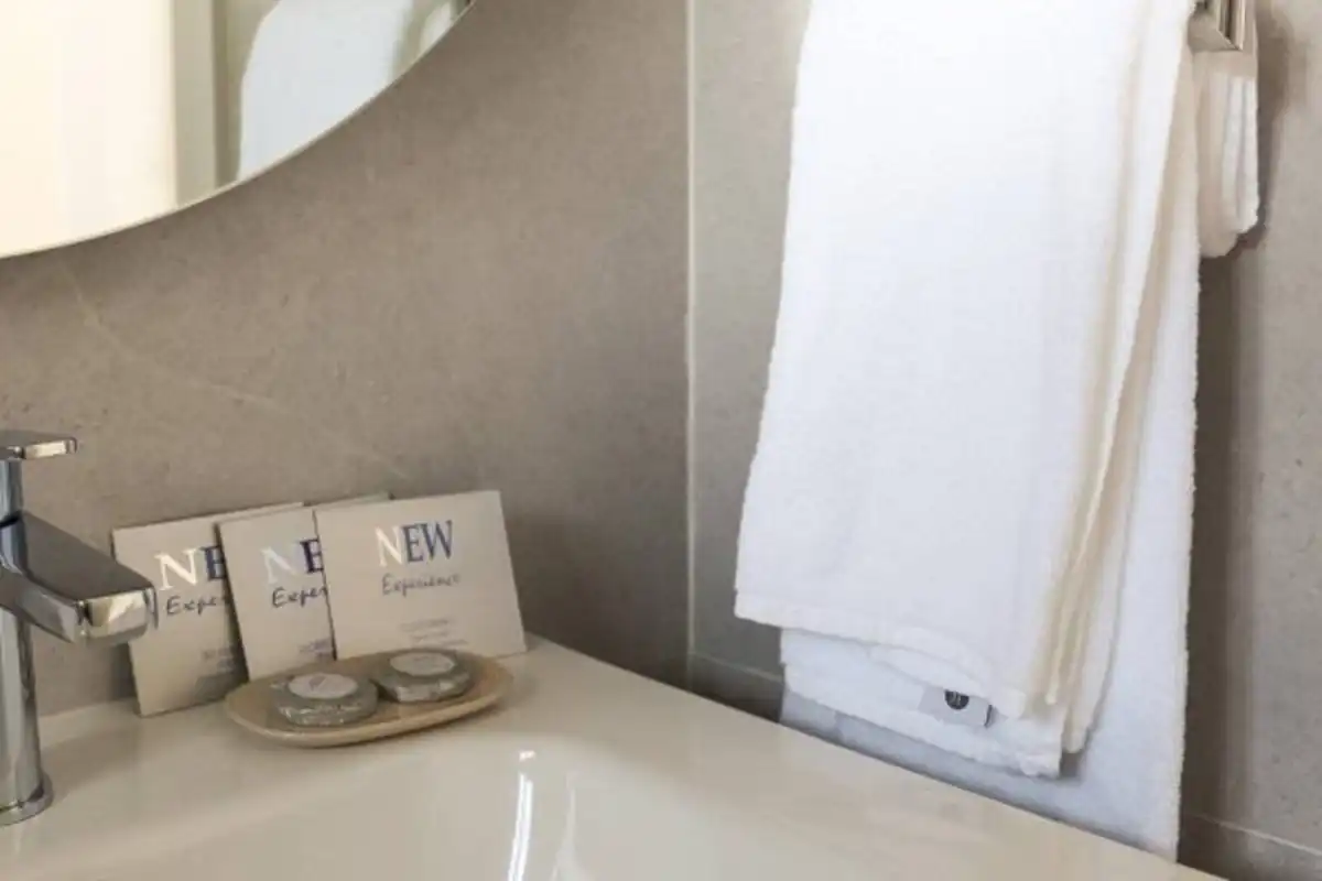 Baño de Apartamento en venta en Mijas con Aire acondicionado, Terraza y Piscina comunitaria