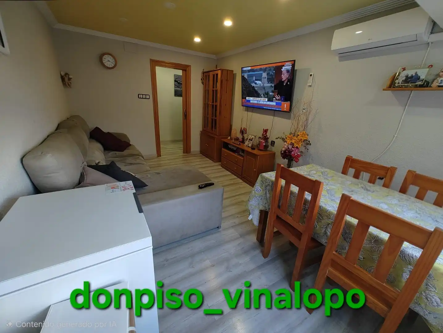 Sala de estar de Apartamento en venta en Petrer con Aire acondicionado, Calefacción y Balcón