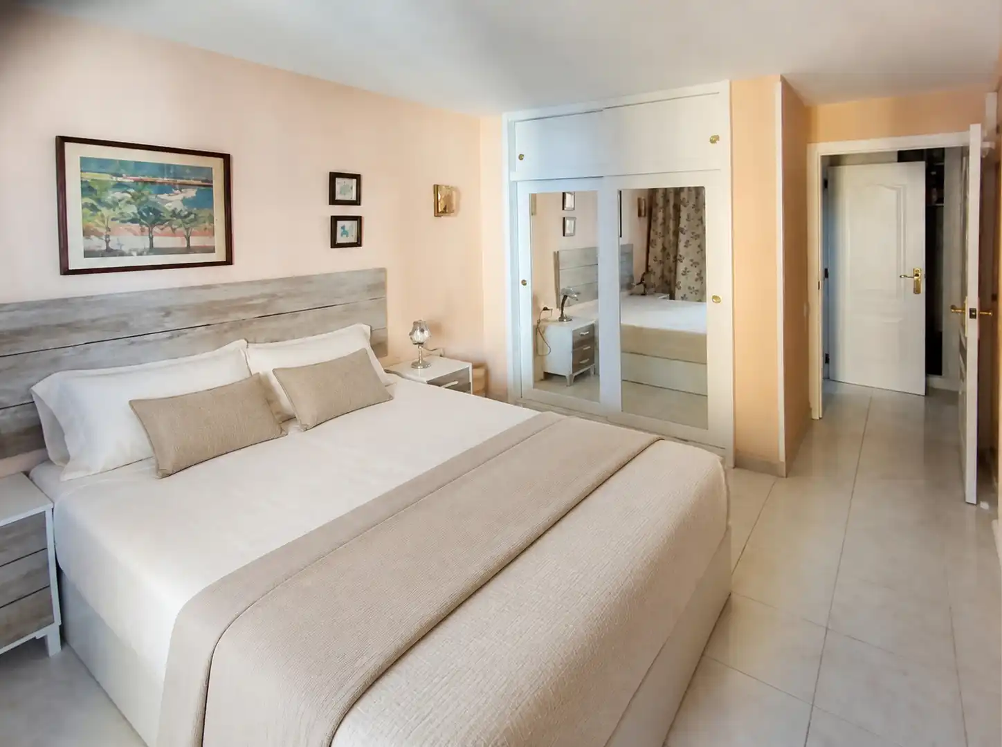 Schlafzimmer von Wohnung zur Miete in Alicante / Alacant mit Möbliert