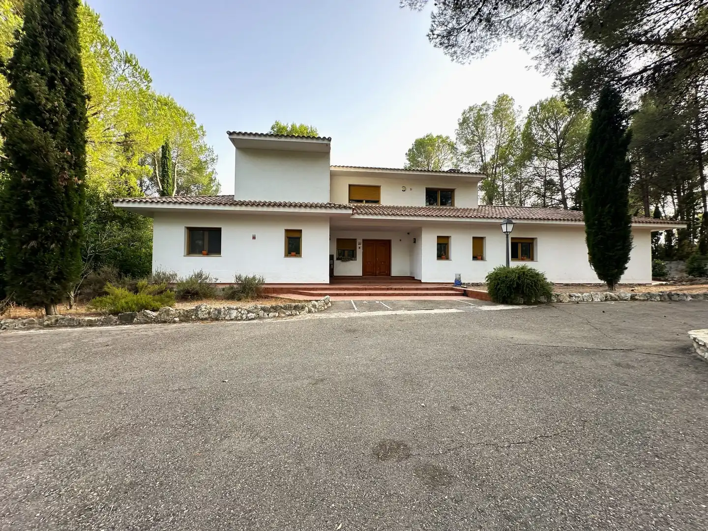 Vista exterior de Casa o chalet en venta en Ontinyent con Calefacción, Jardín privado y Piscina