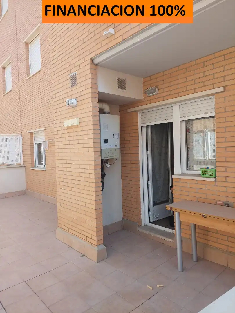Vista exterior de Piso en venta en Borja con Calefacción, Parquet y Terraza