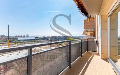 Balcony of Flat for sale in  Barcelona Capital  with Air Conditioner and Balcony