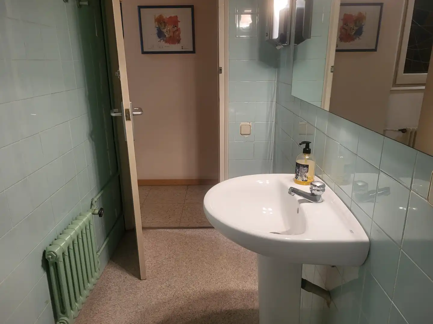 Baño de Piso en venta en Sabadell con Calefacción, Parquet y Terraza