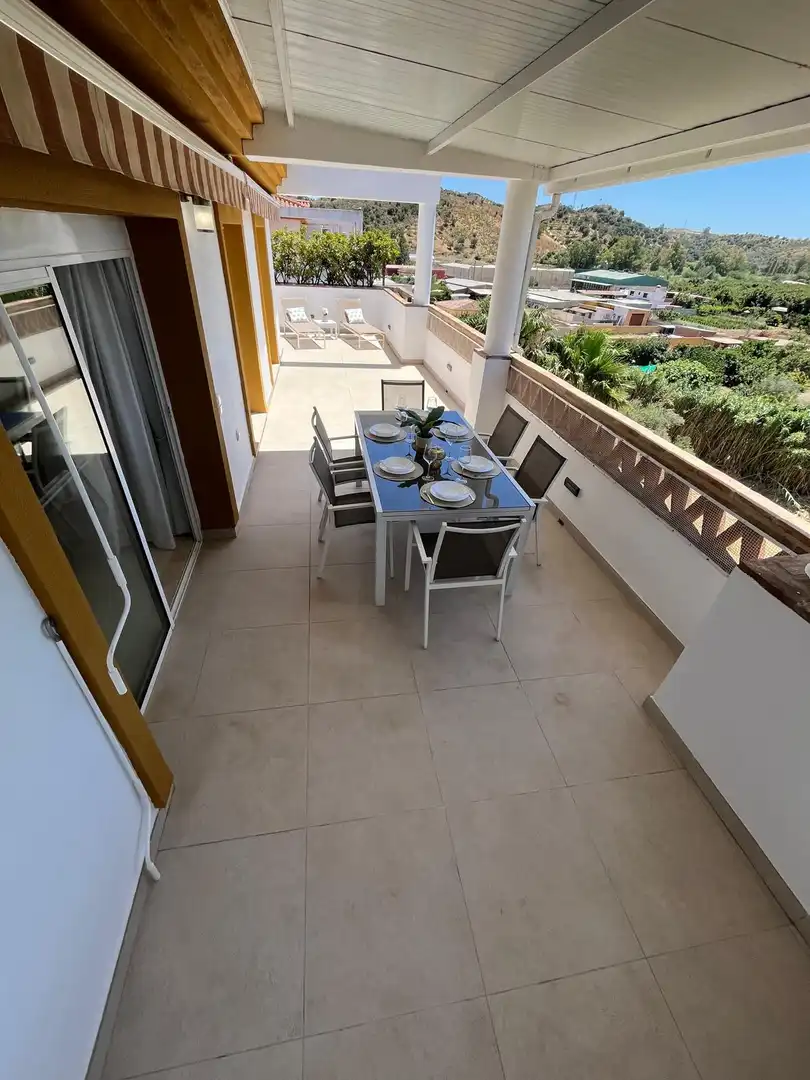 Terrassa de Àtic de lloguer en Mijas amb Aire condicionat, Calefacció i Terrassa