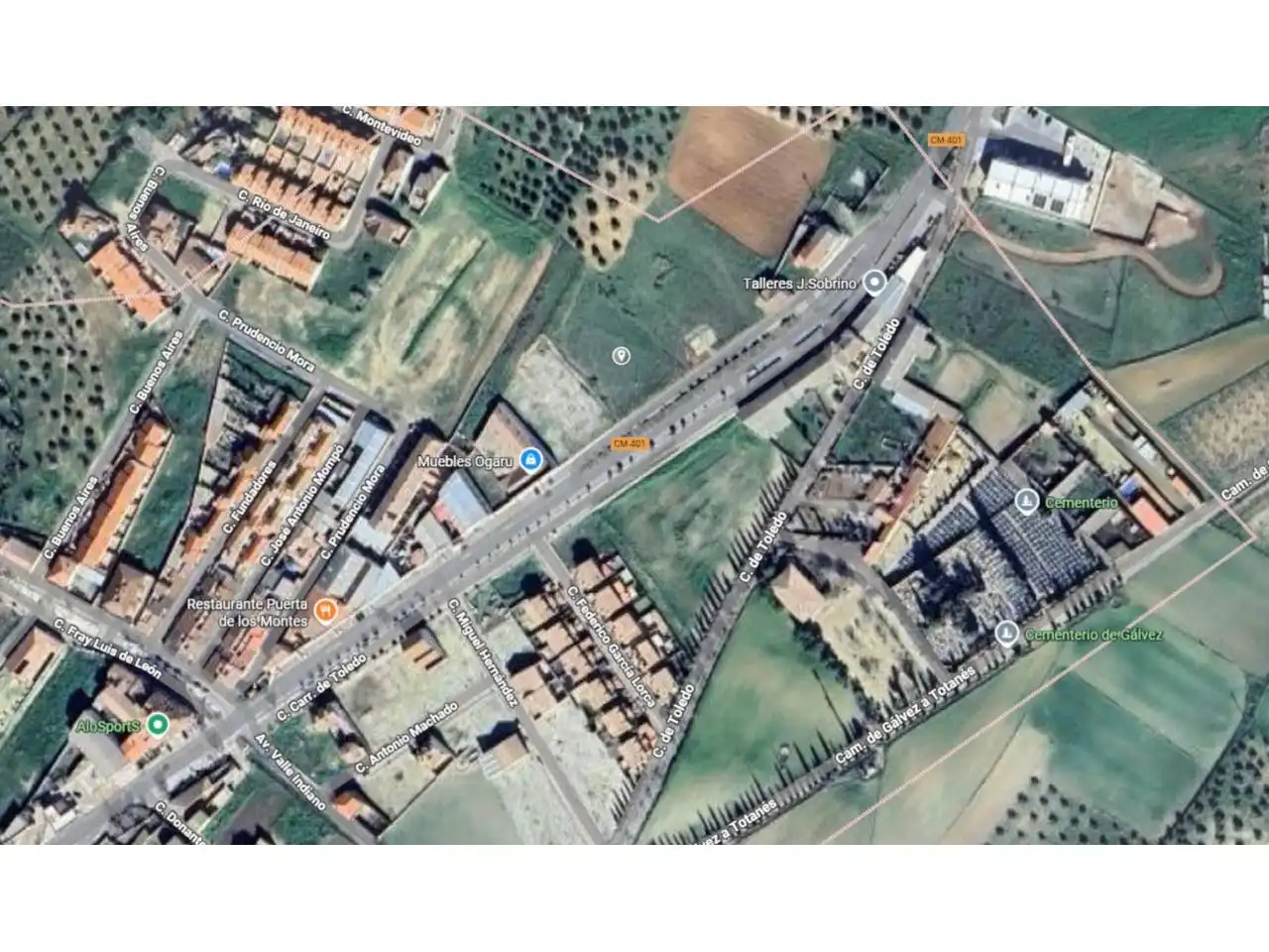 Wohnbaugrundstück zum Verkauf in Carretera Toledo, imagen 5