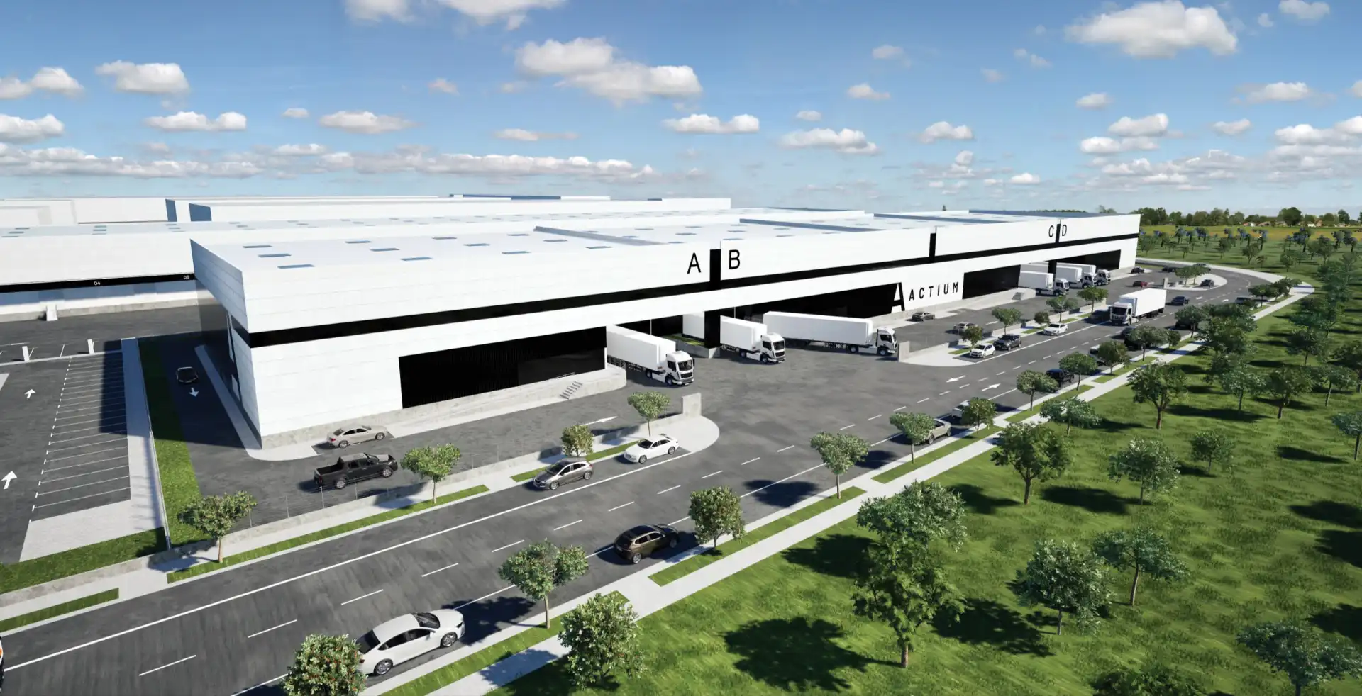 Exterior view of Industrial buildings for rent in Madrid  with Heating and Alarm