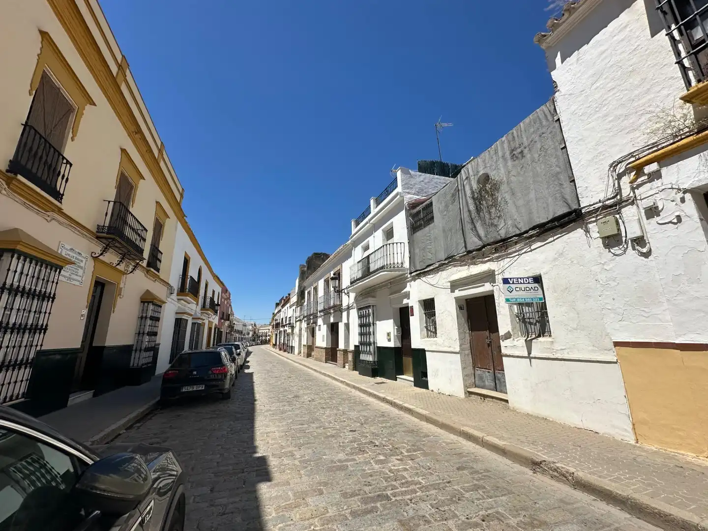 Vista exterior de Casa adosada en venda en Marchena