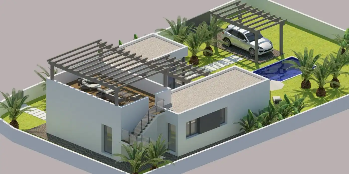 Chalet con piscina en venta en Benijófar, imagen 3