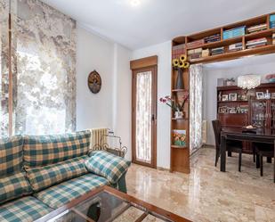 Sala d'estar de Pis en venda en  Granada Capital amb Calefacció, Parquet i Terrassa