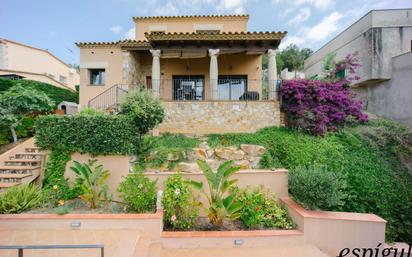 Exterior view of House or chalet for sale in Santa Cristina d'Aro  with Air Conditioner, Heating and Parquet flooring