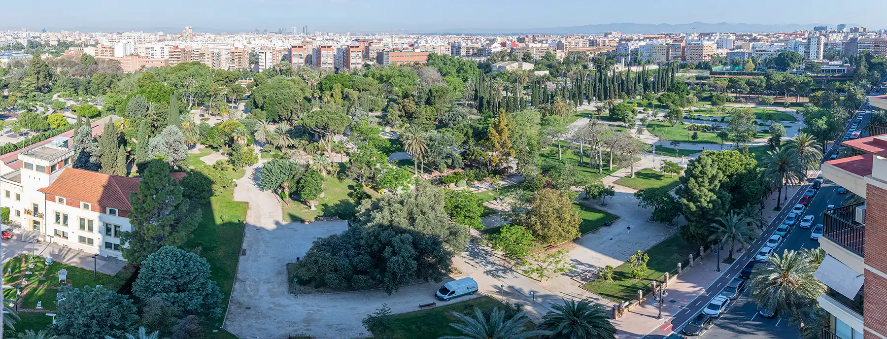 Vista exterior de Pis de lloguer en Valencia amb Aire condicionat, Calefacció i Jardí privat