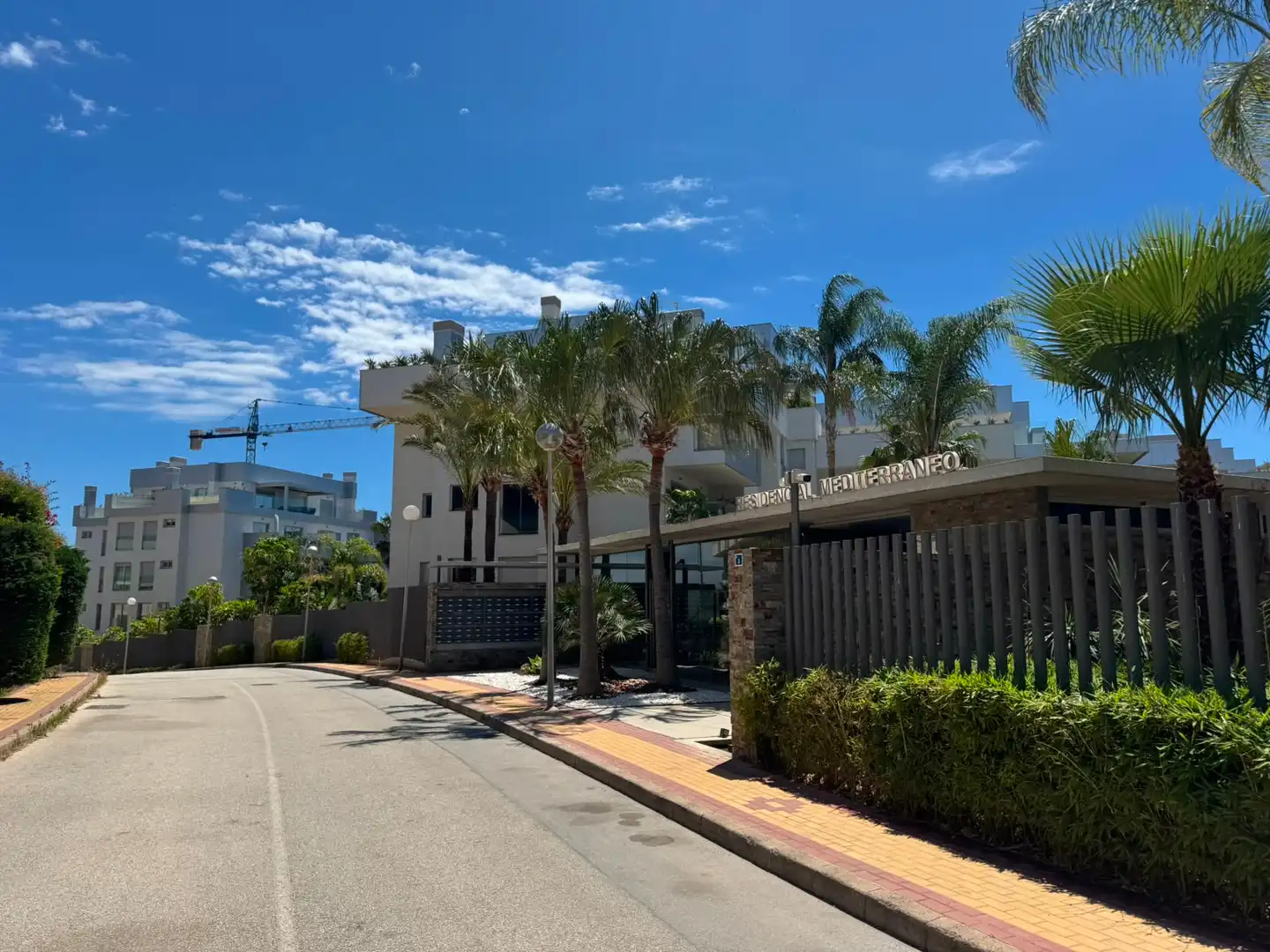 Vista exterior de Apartamento en venta en Mijas con Aire acondicionado, Calefacción y Parquet