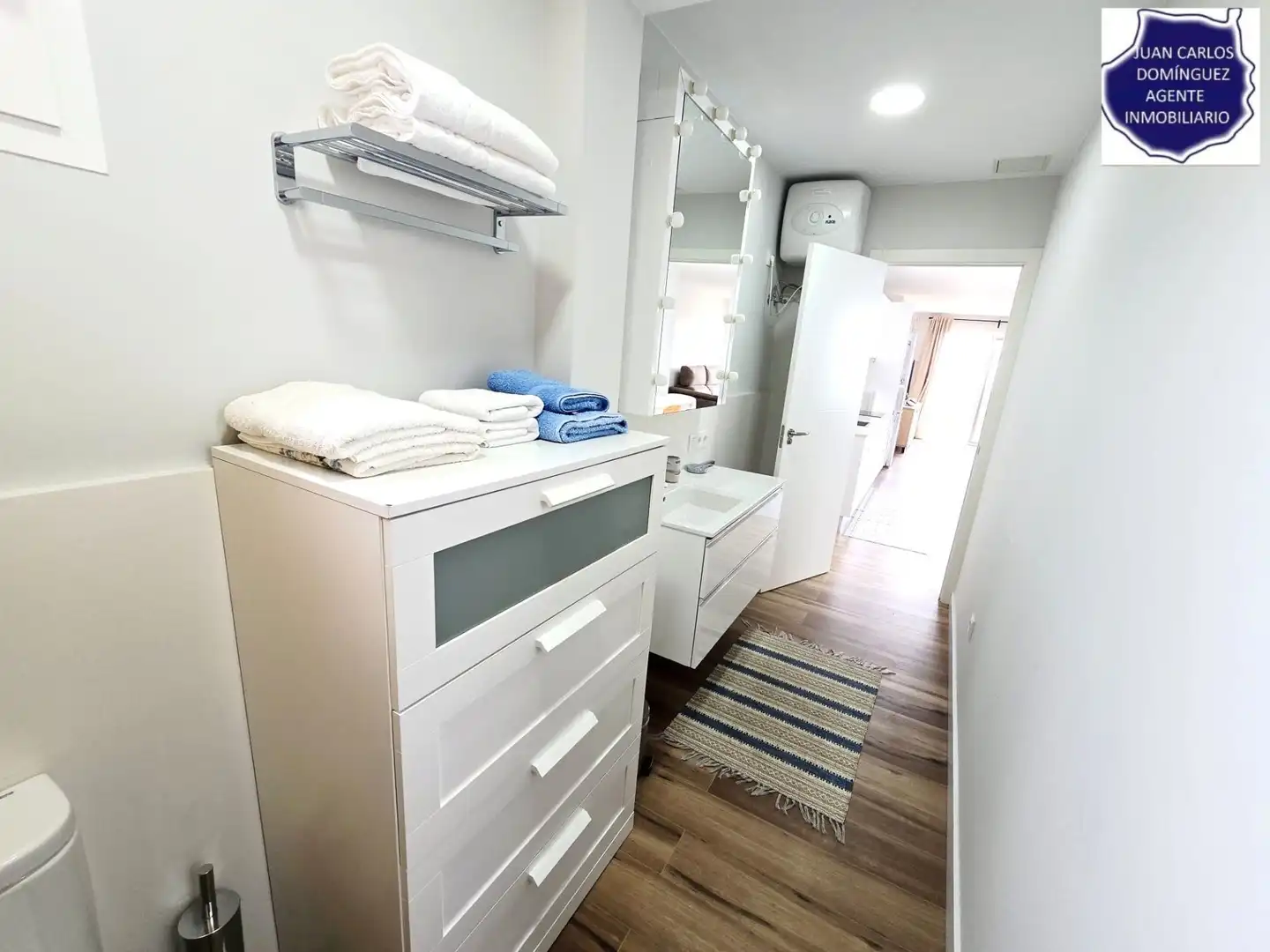 Baño de Apartamento de alquiler en Las Palmas de Gran Canaria con Terraza y Amueblado