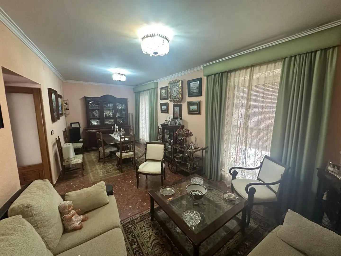 Sala de estar de Casa o chalet en venta en Jerez de la Frontera con Aire acondicionado, Trastero y Amueblado