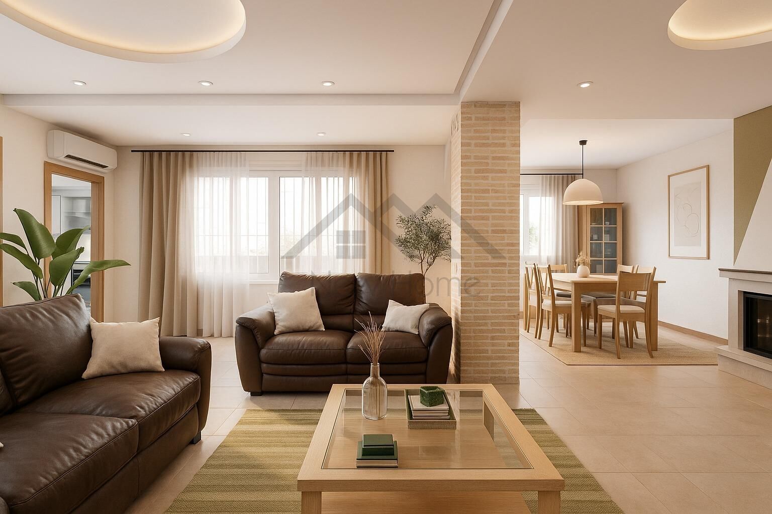 Living room of Country house for sale in Aldaia  with Air Conditioner, Heating and Terrace