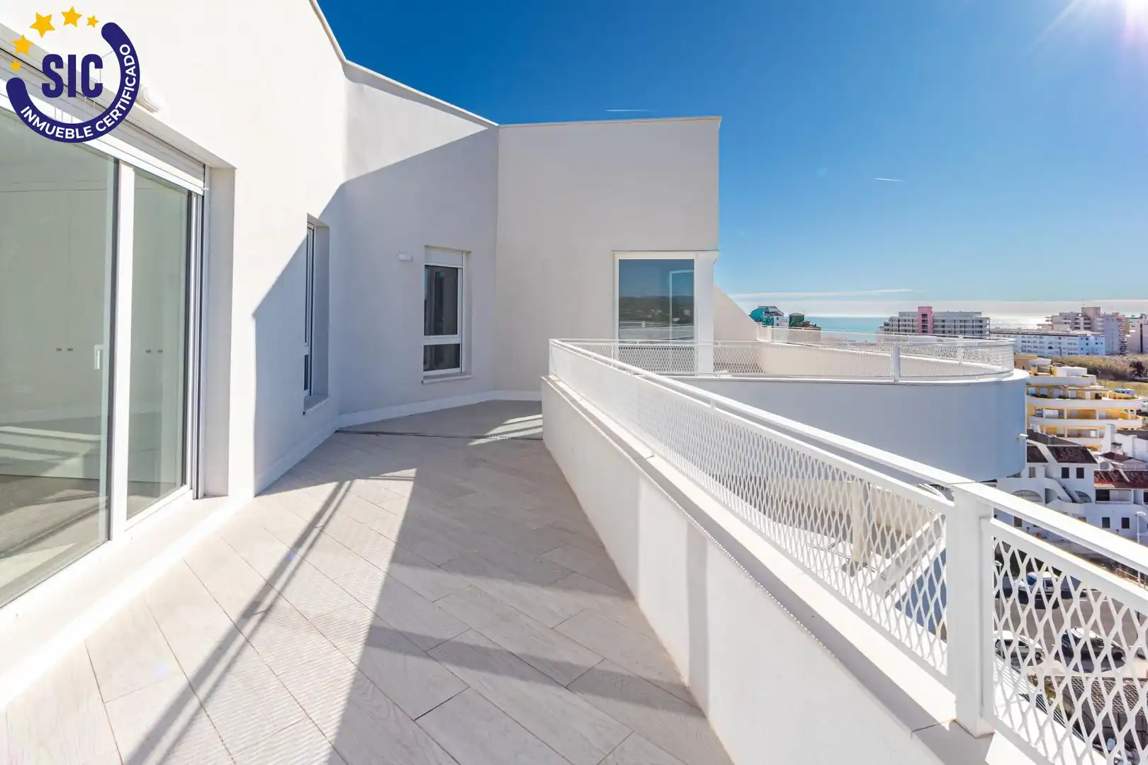 Vista exterior de Ático en venta en Peñíscola / Peníscola con Terraza y Piscina comunitaria