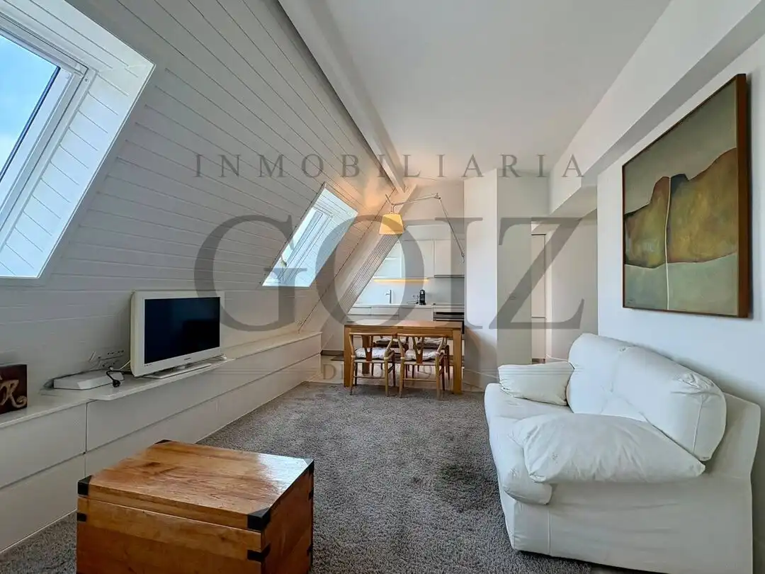Sala de estar de Piso de alquiler en Donostia - San Sebastián  con Calefacción