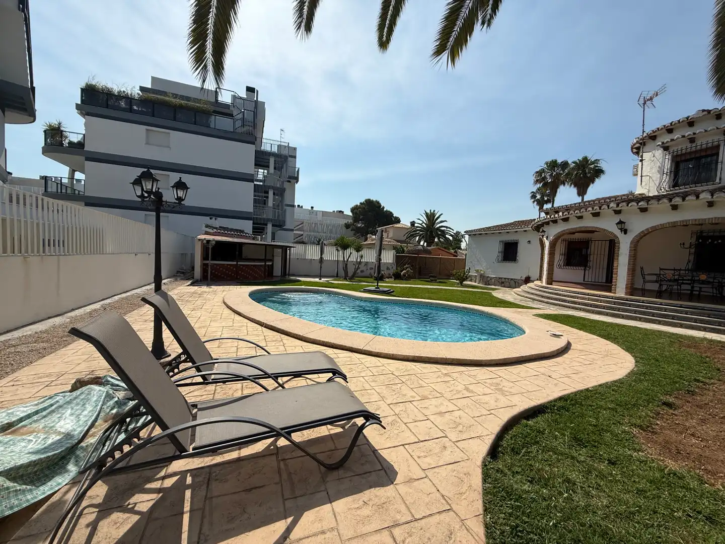 Swimming pool of Houses for rent in Dénia  with Air Conditioner, Heating and Private garden