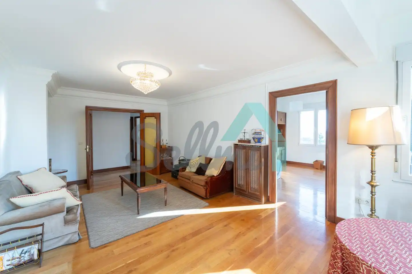 Wohnzimmer von Wohnung zur untervermieten in Oviedo  mit Heizung, Parkett und Möbliert