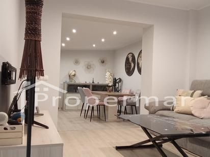 Living room of Flat for sale in Badalona  with Air Conditioner, Heating and Terrace