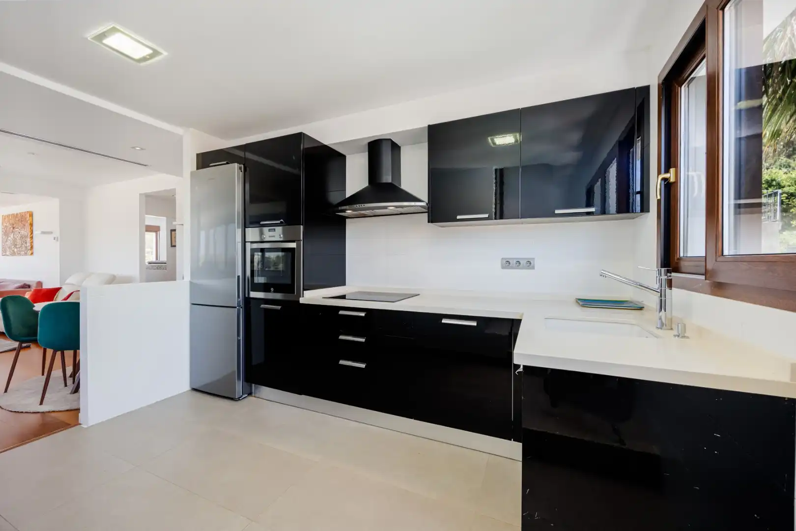 Cocina de Casa o chalet en venta en Gandia con Aire acondicionado, Calefacción y Parquet