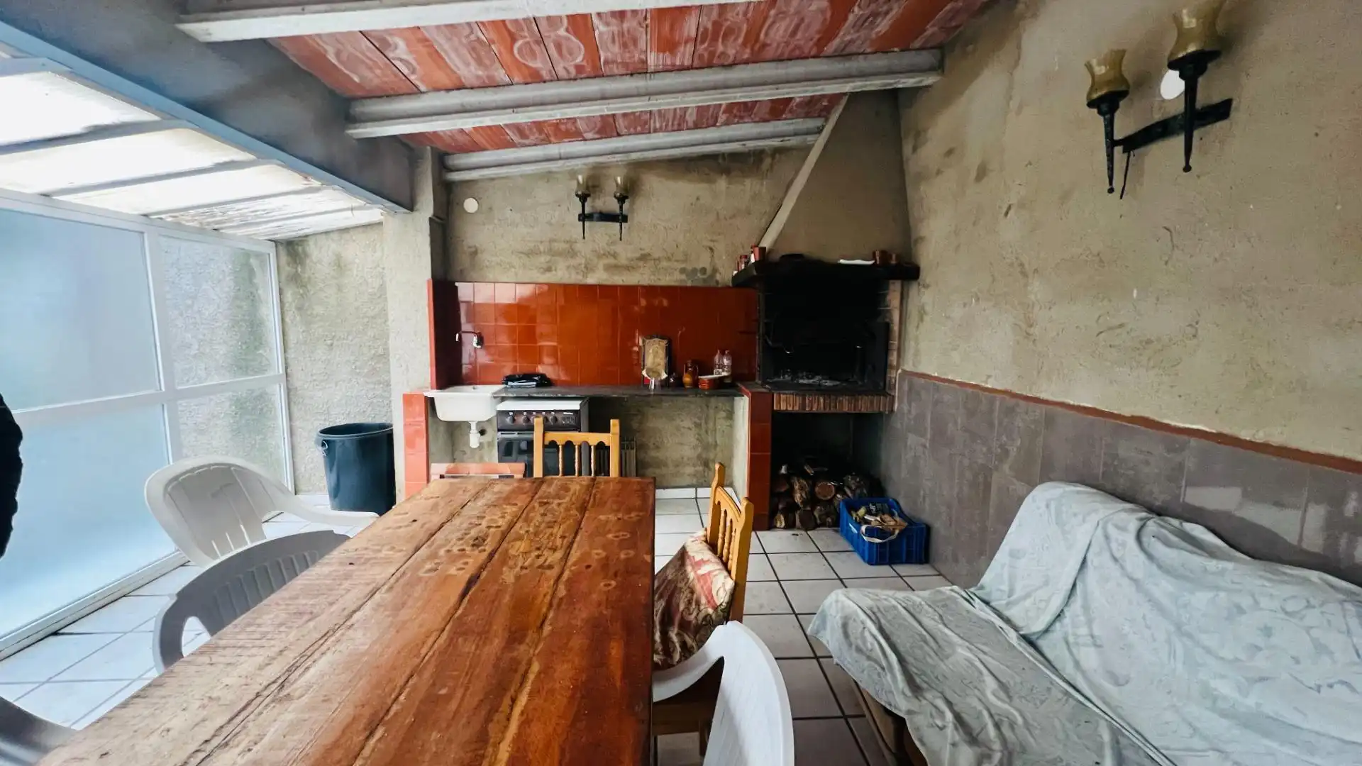 Kitchen of Country homes for sale in Vandellòs i l'Hospitalet de l'Infant  with Swimming Pool, Furnished and Alarm