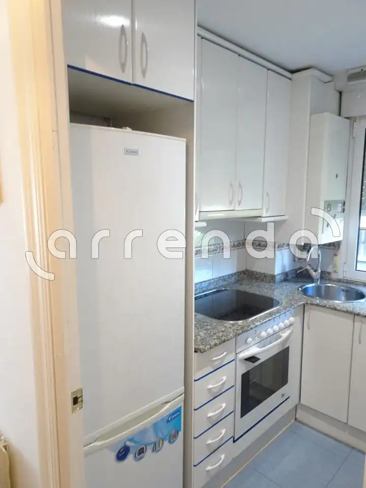 Cocina de Piso de alquiler en Santander con Calefacción y Amueblado